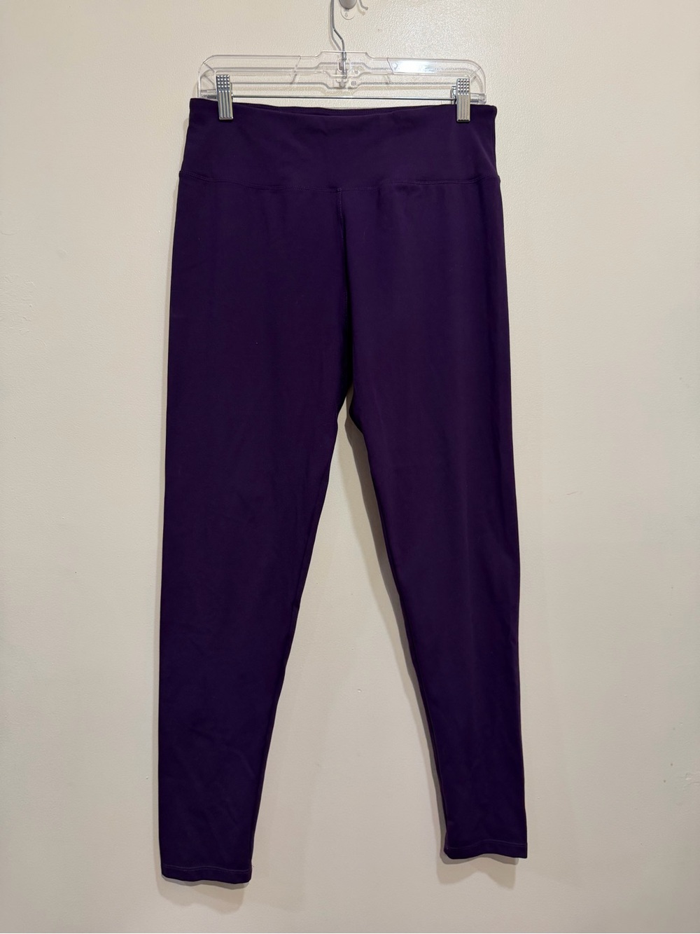 IUGA Purple High Waisted Yoga Leggings Women’s Stretch Activewear XL - Picture 2 of 5
